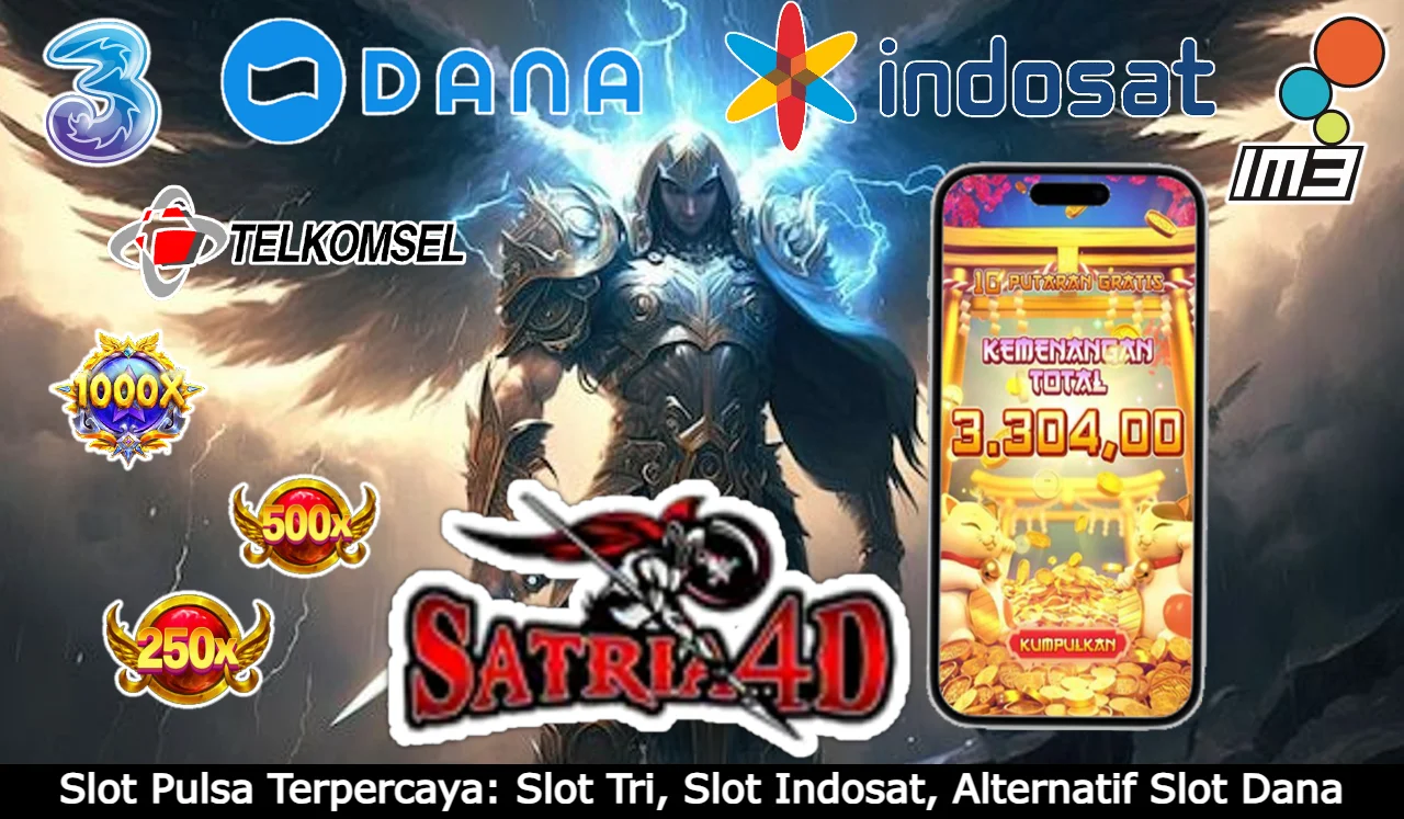 Slot Pulsa Terpercaya ! Terima Deposit Slot Tri , Slot Indosat, Slot Dana dan Slot Telkomsel Yang Paling Gemar Dimainkan